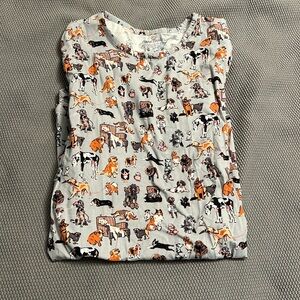 Vera Bradley Dog Pattern Sleep Shirt
